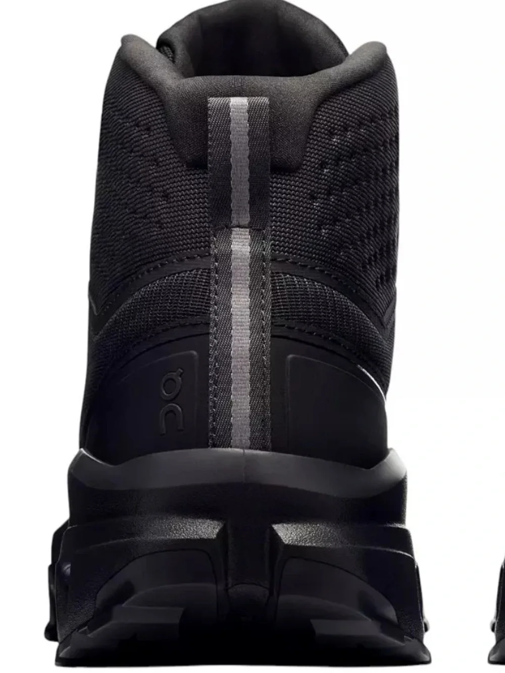 On cloud rock Running Black Waterproof Mid-Top Trail Boot! 13